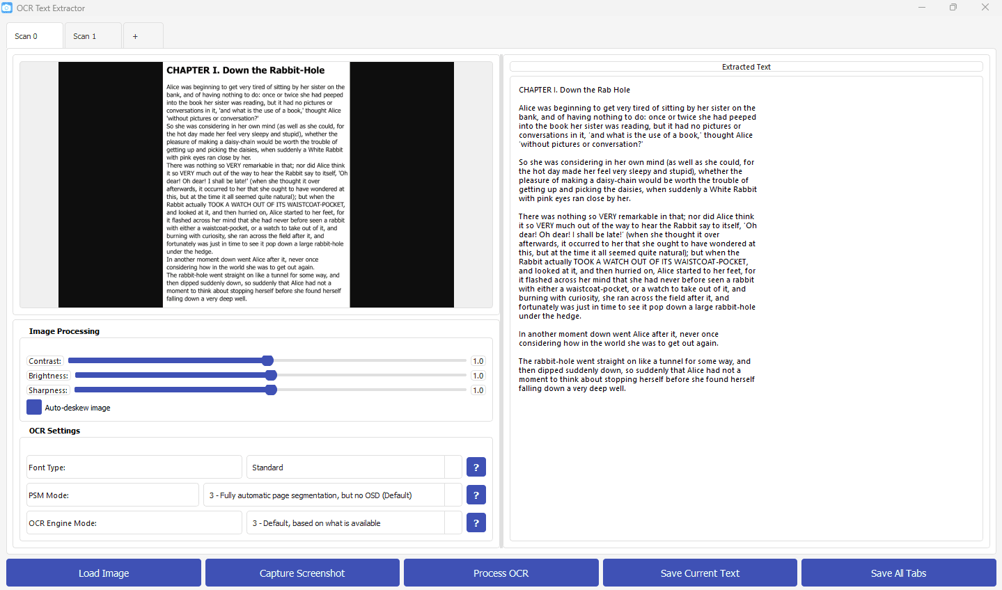 OCR to TXT